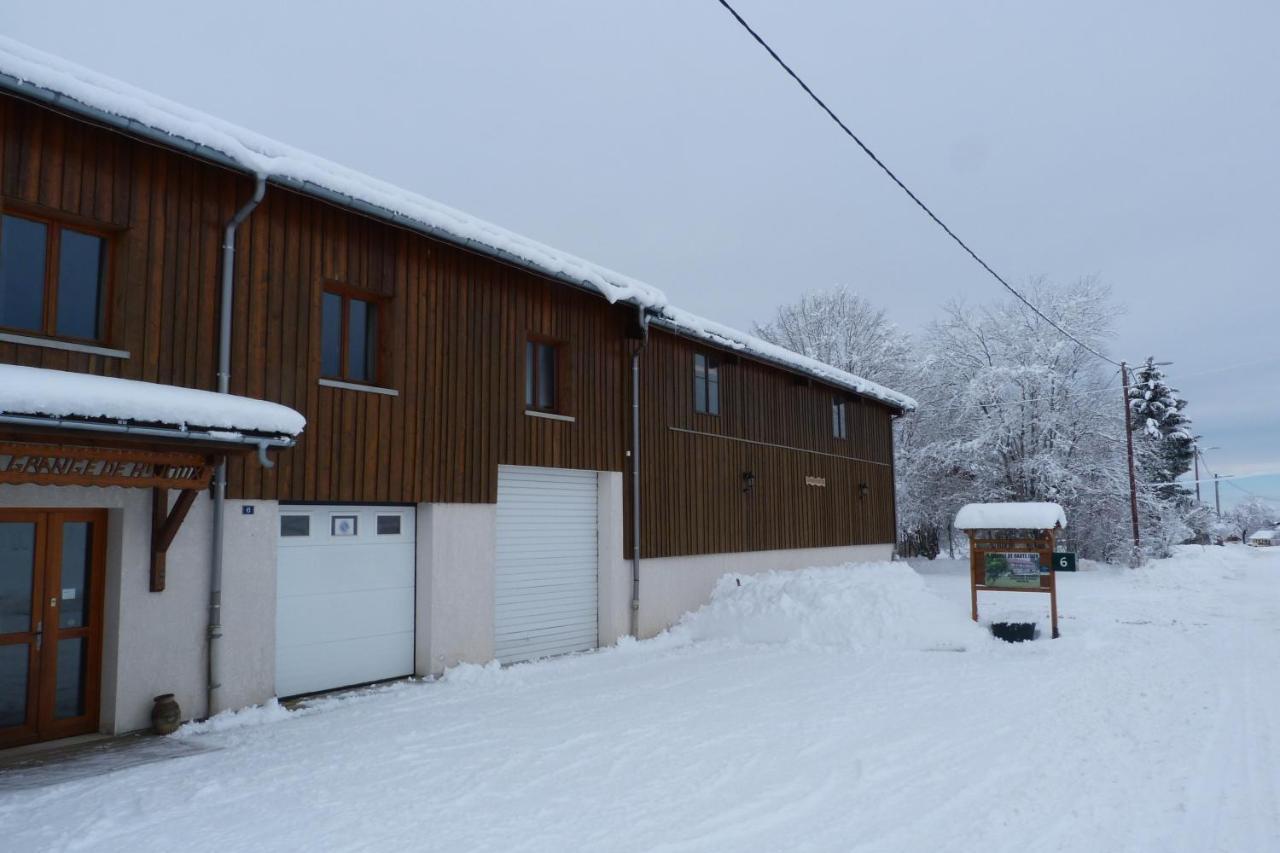 La Grange De Haute-Joux Les Fourgs Exteriör bild