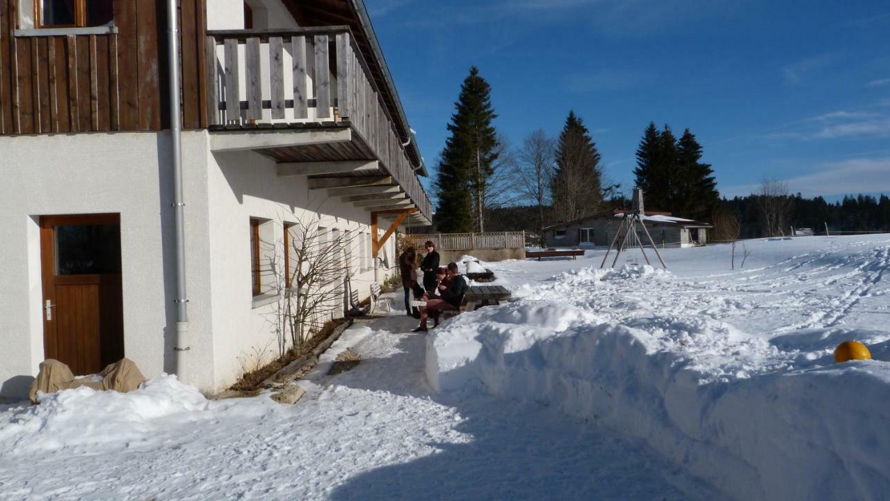 La Grange De Haute-Joux Les Fourgs Exteriör bild